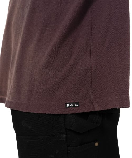 "Skull Flame" Distressed L/S T-shirt