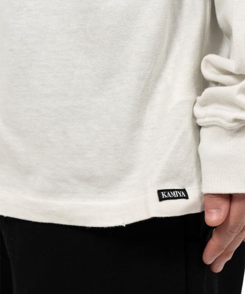 "KMY Eagle" Distressed L/S T-shirt