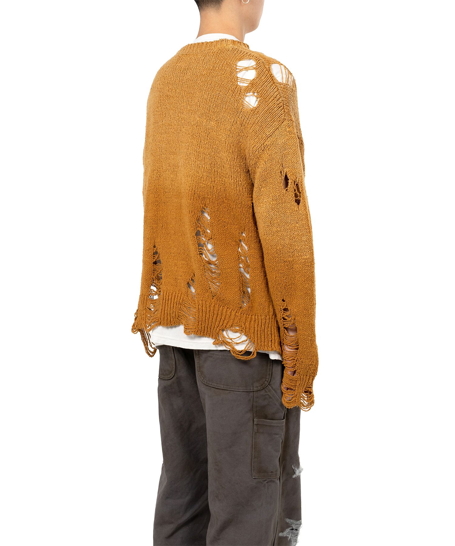 ミハラヤスヒロ 24AW Sun Faded Like Knit Sweater Maison MIHARA YASUHIRO ONLINE STORE（ミハラヤスヒロ