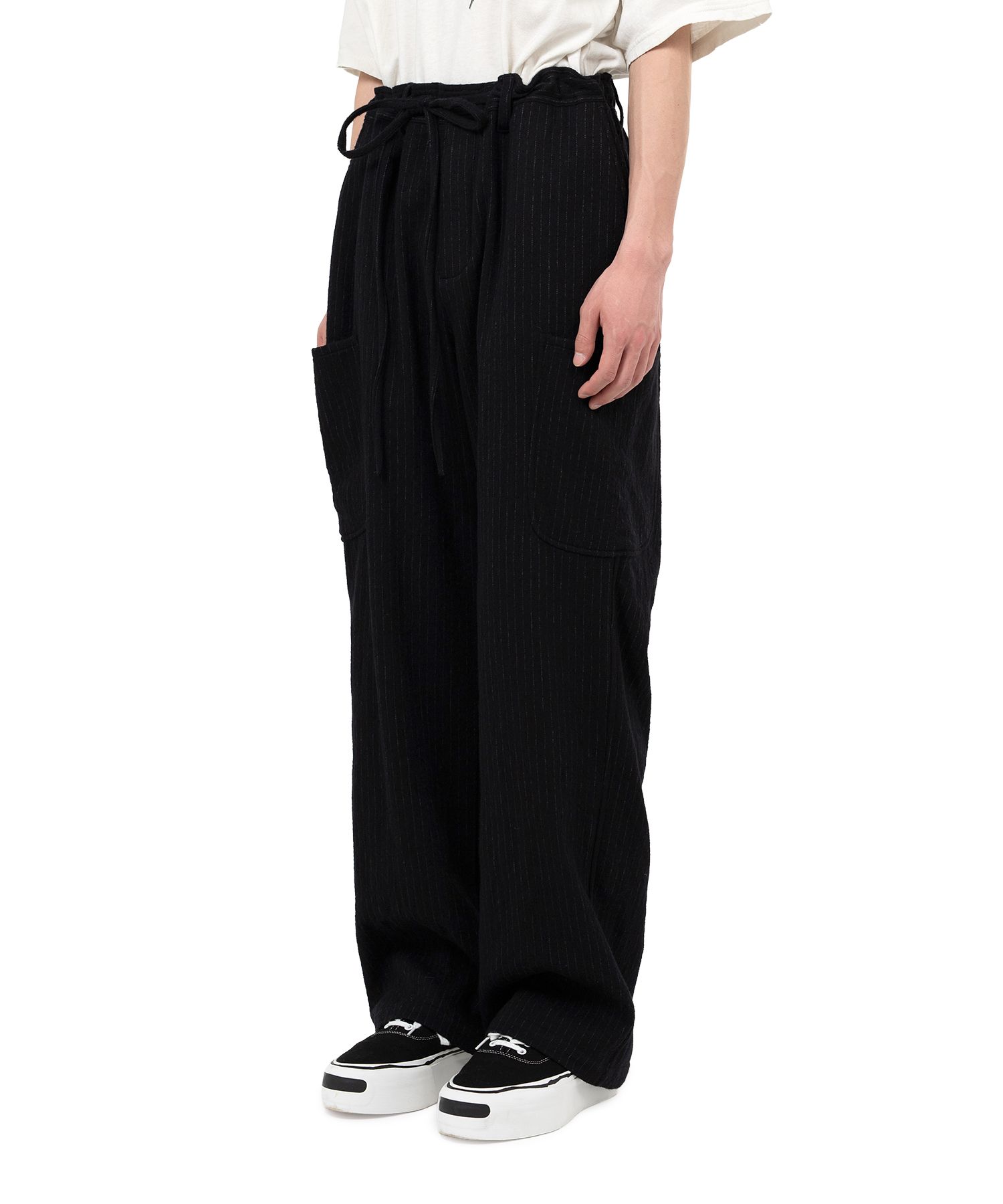 Maison Mihara Yasuhiro カーゴパンツ Maison MIHARA YASUHIRO - 【レディース】サテン カーゴパンツ