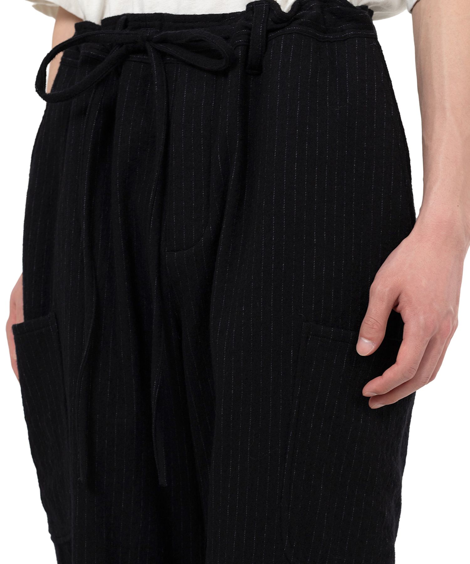 Pinstripe Cargo Pants