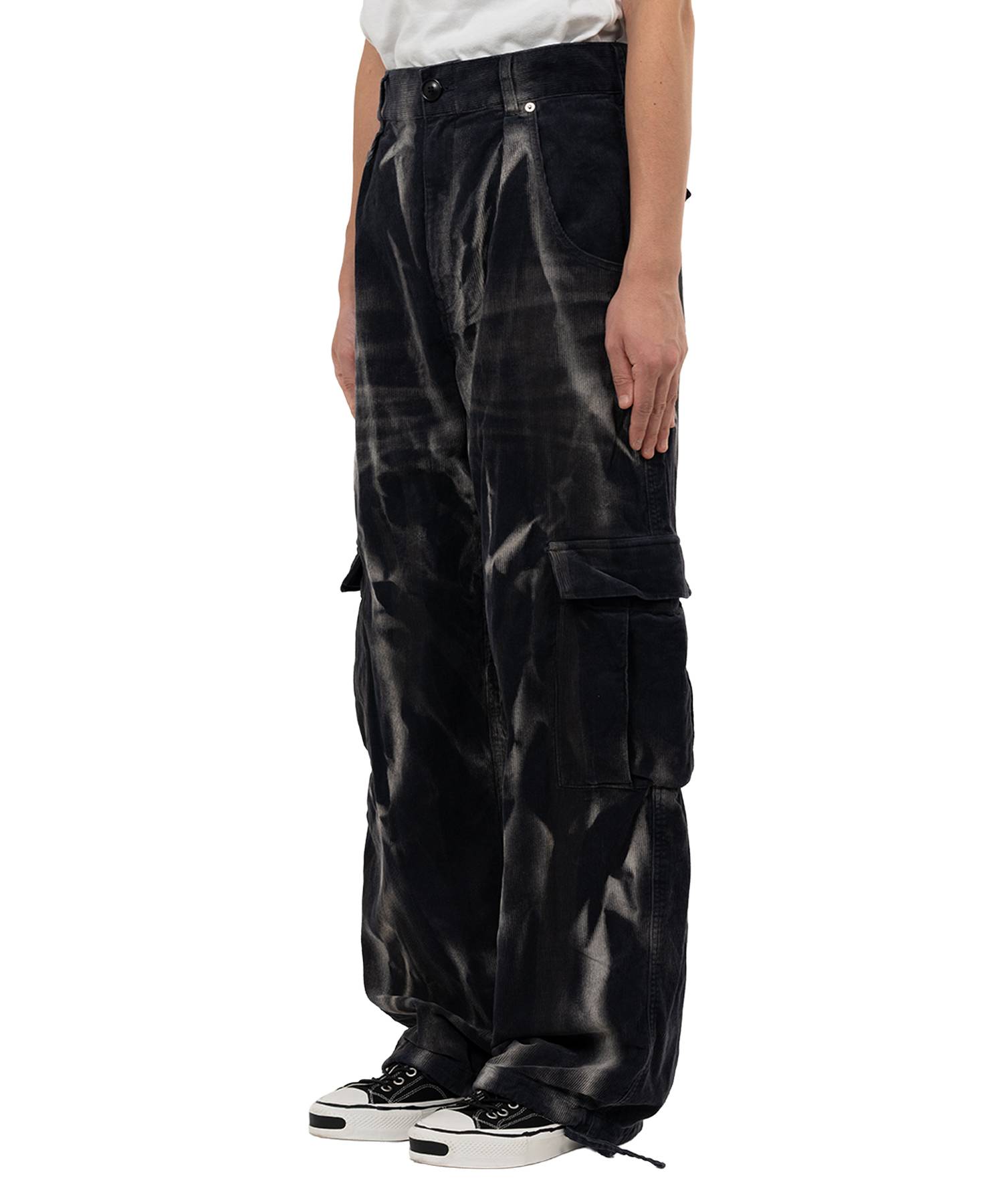 Sun Faded Like Corduroy Fatigue Pants