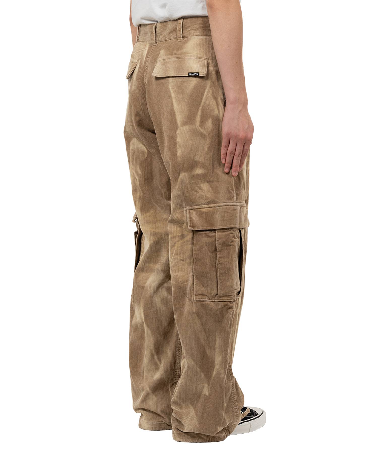 Sun Faded Like Corduroy Fatigue Pants