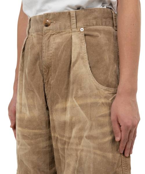 Sun Faded Like Corduroy Fatigue Pants