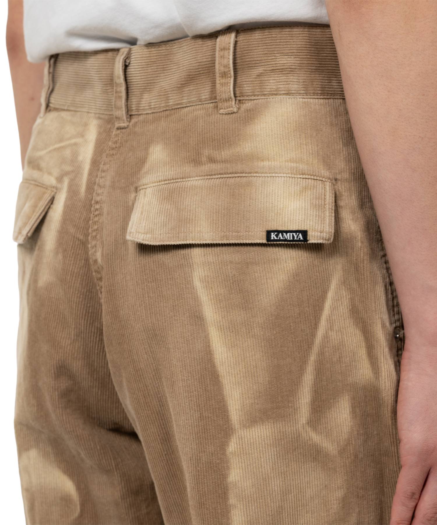 Sun Faded Like Corduroy Fatigue Pants