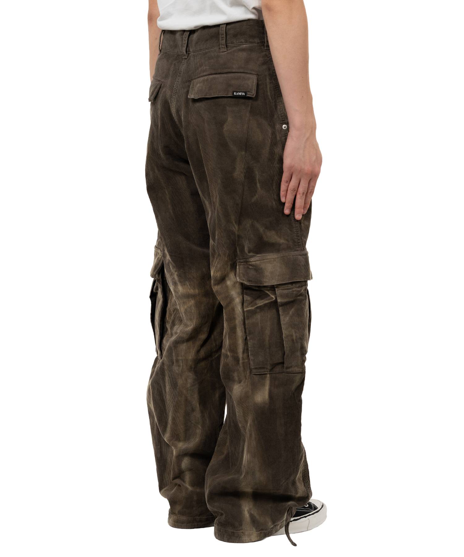 Sun Faded Like Corduroy Fatigue Pants