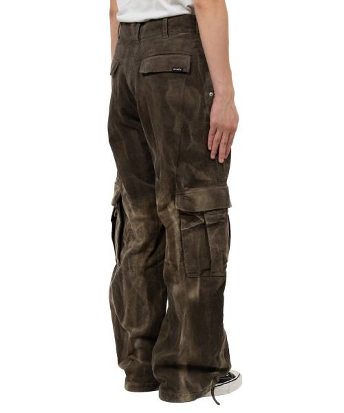 Sun Faded Like Corduroy Fatigue Pants