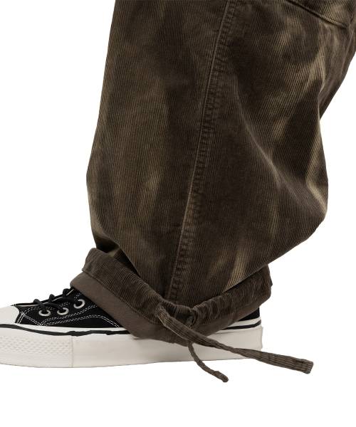 Sun Faded Like Corduroy Fatigue Pants