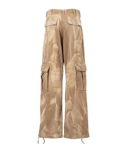Sun Faded Like Corduroy Fatigue Pants