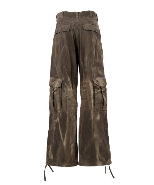 Sun Faded Like Corduroy Fatigue Pants