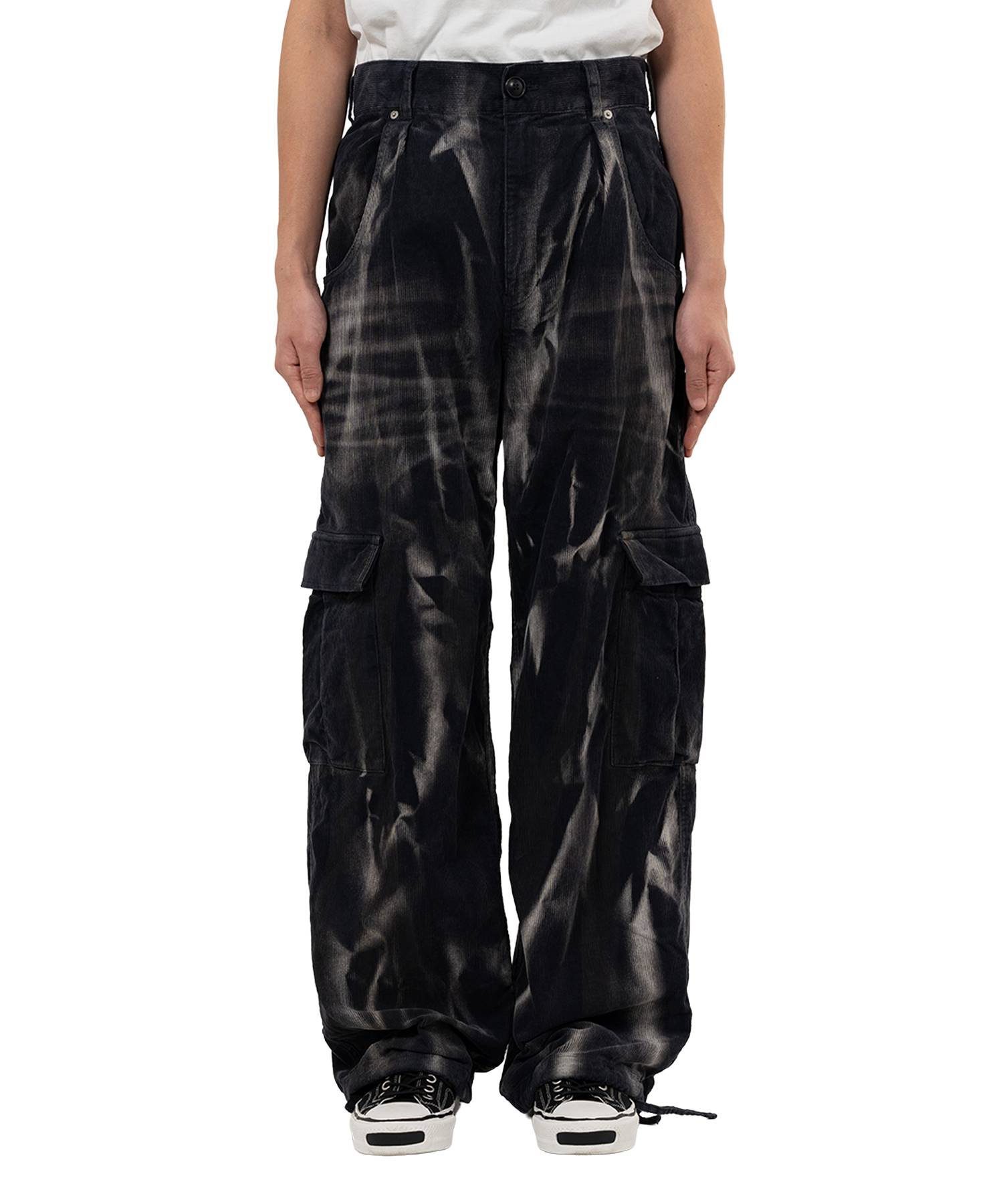 Sun Faded Like Corduroy Fatigue Pants