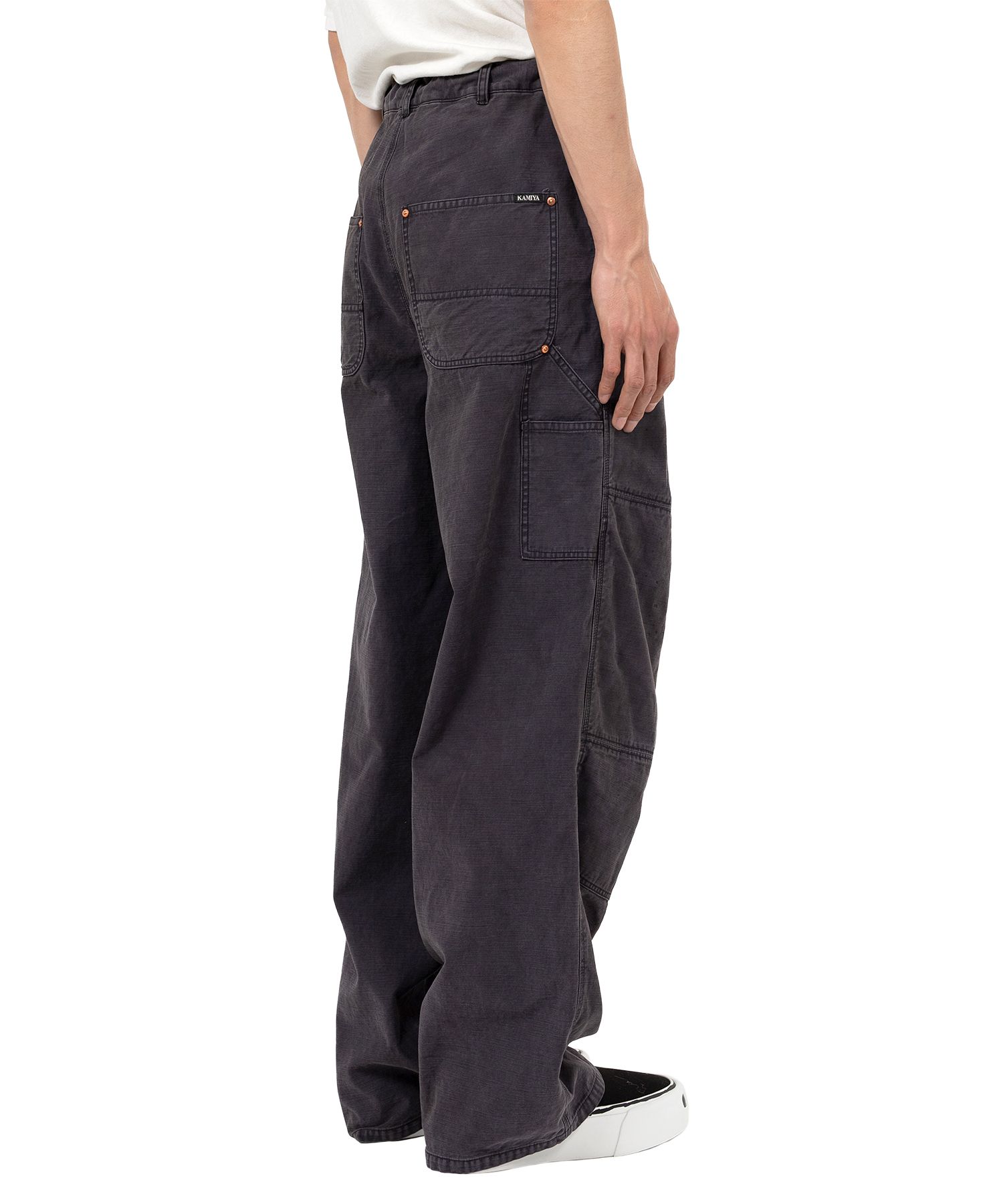 Back Satin Painter Pants