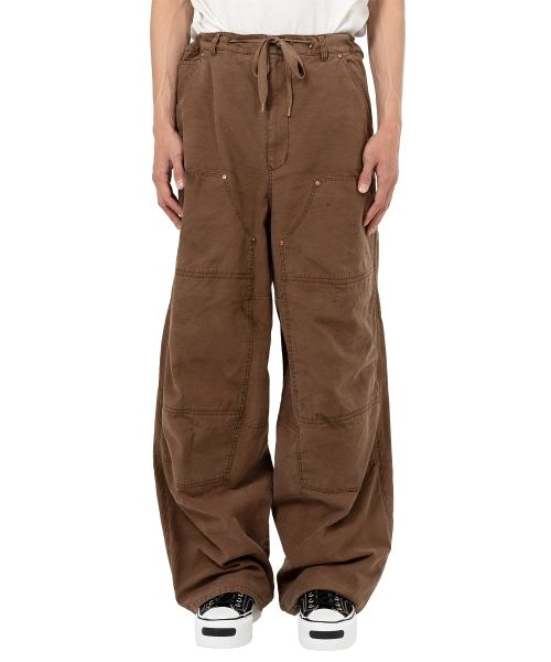 Back Satin Painter Pants