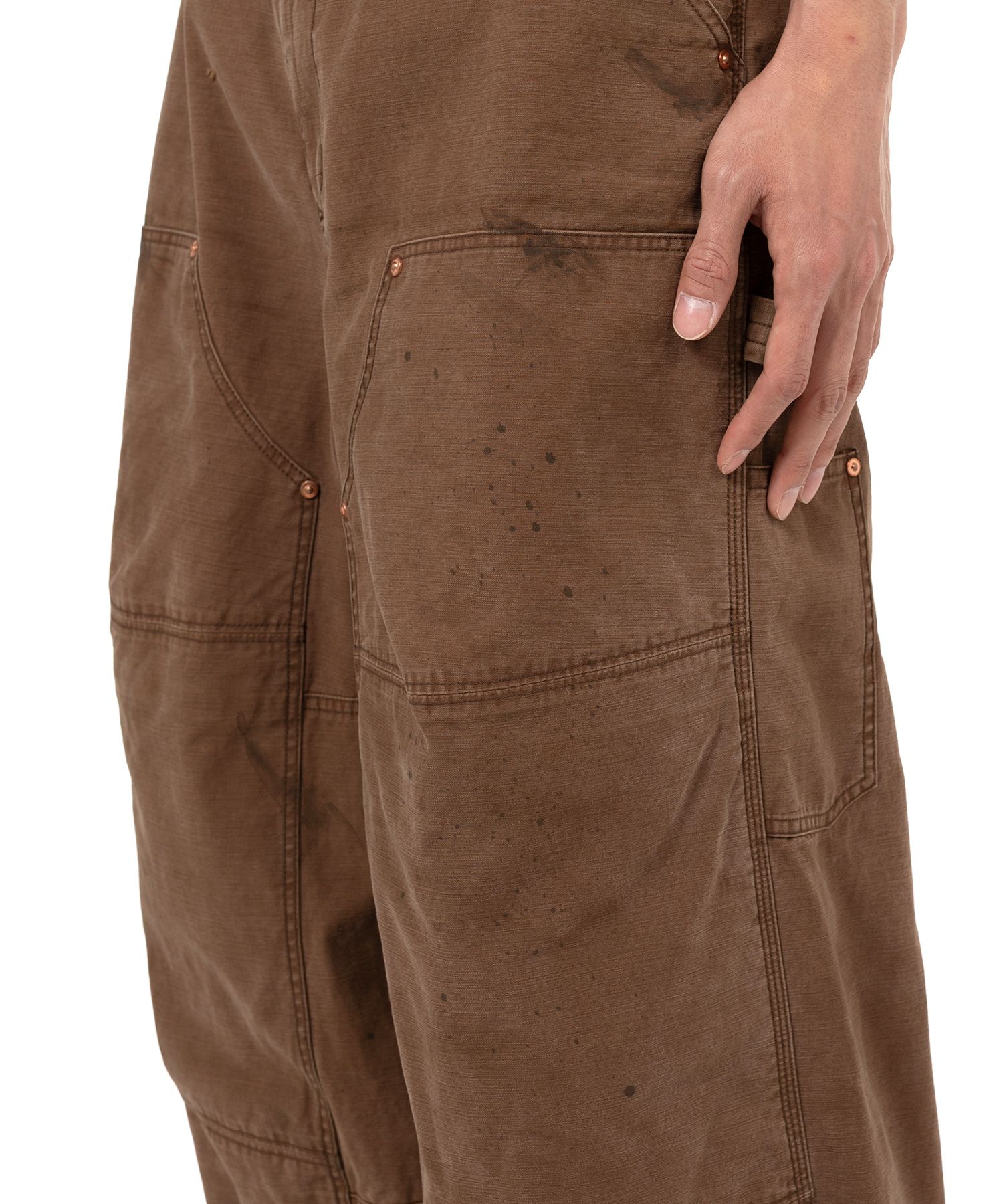 Back Satin Painter Pants