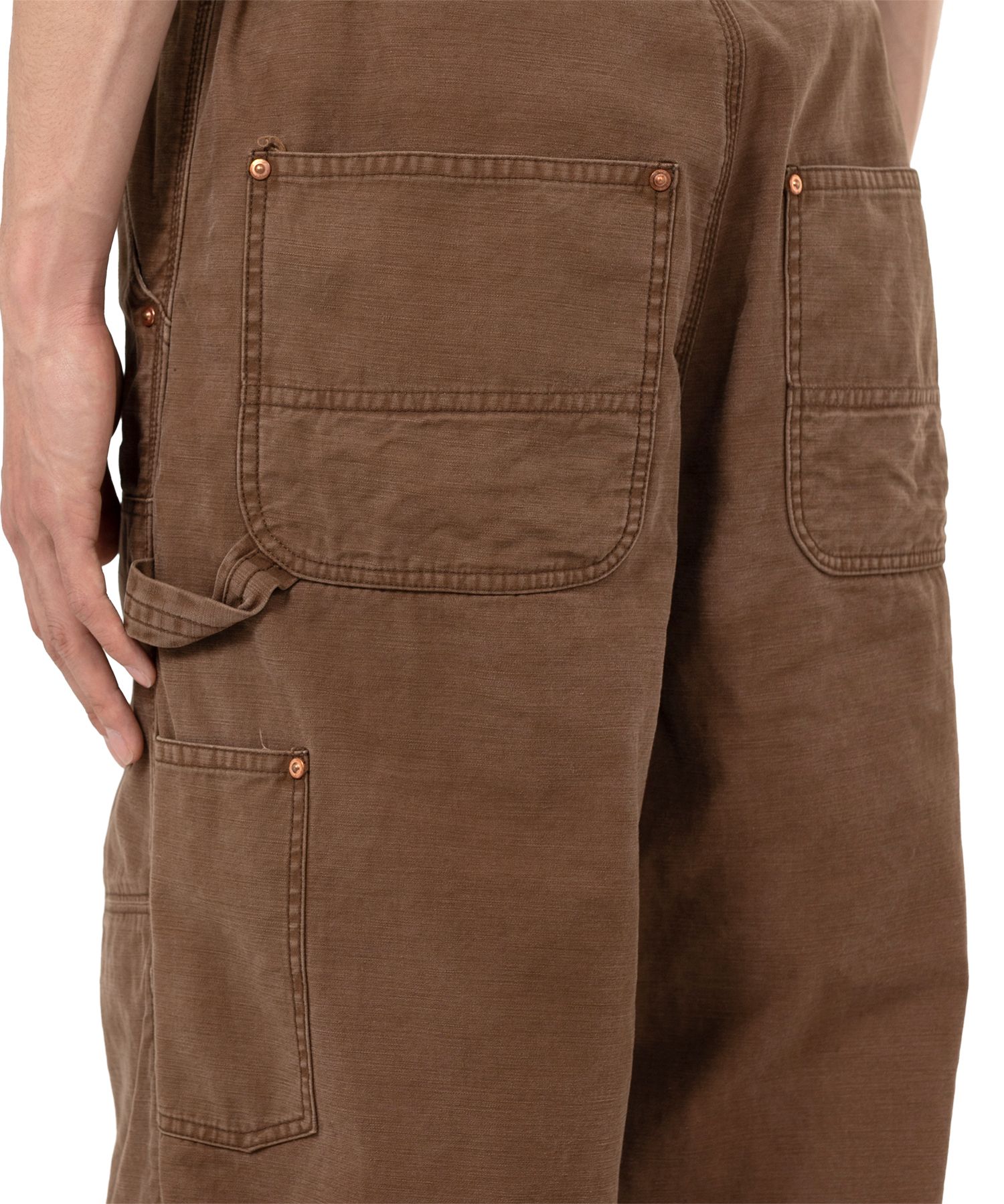 Back Satin Painter Pants