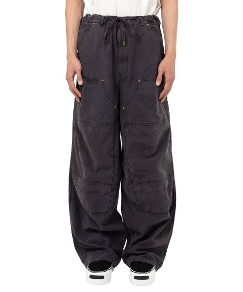 Back Satin Painter Pants