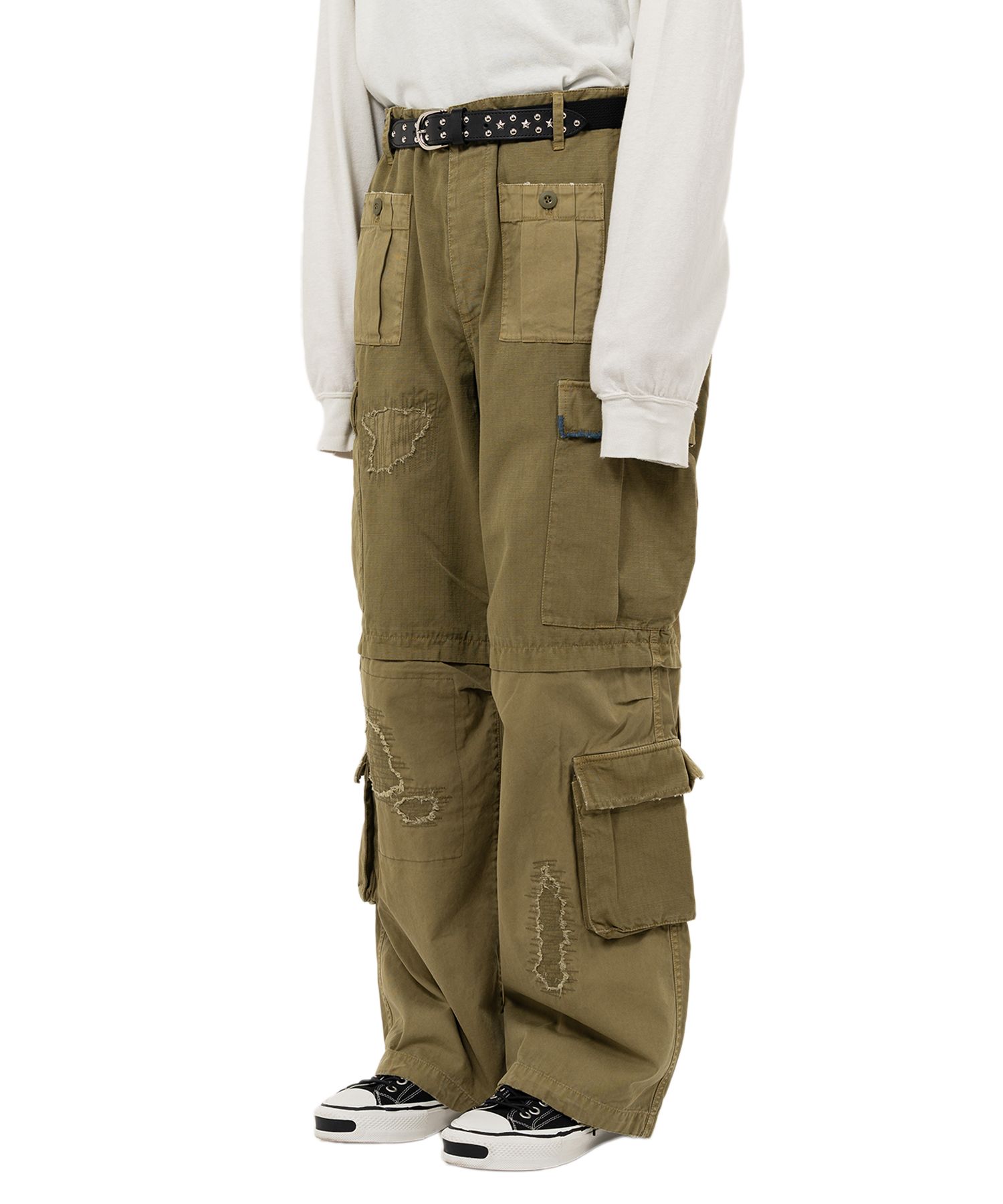 Repaired Ripstop Fatigue Pants