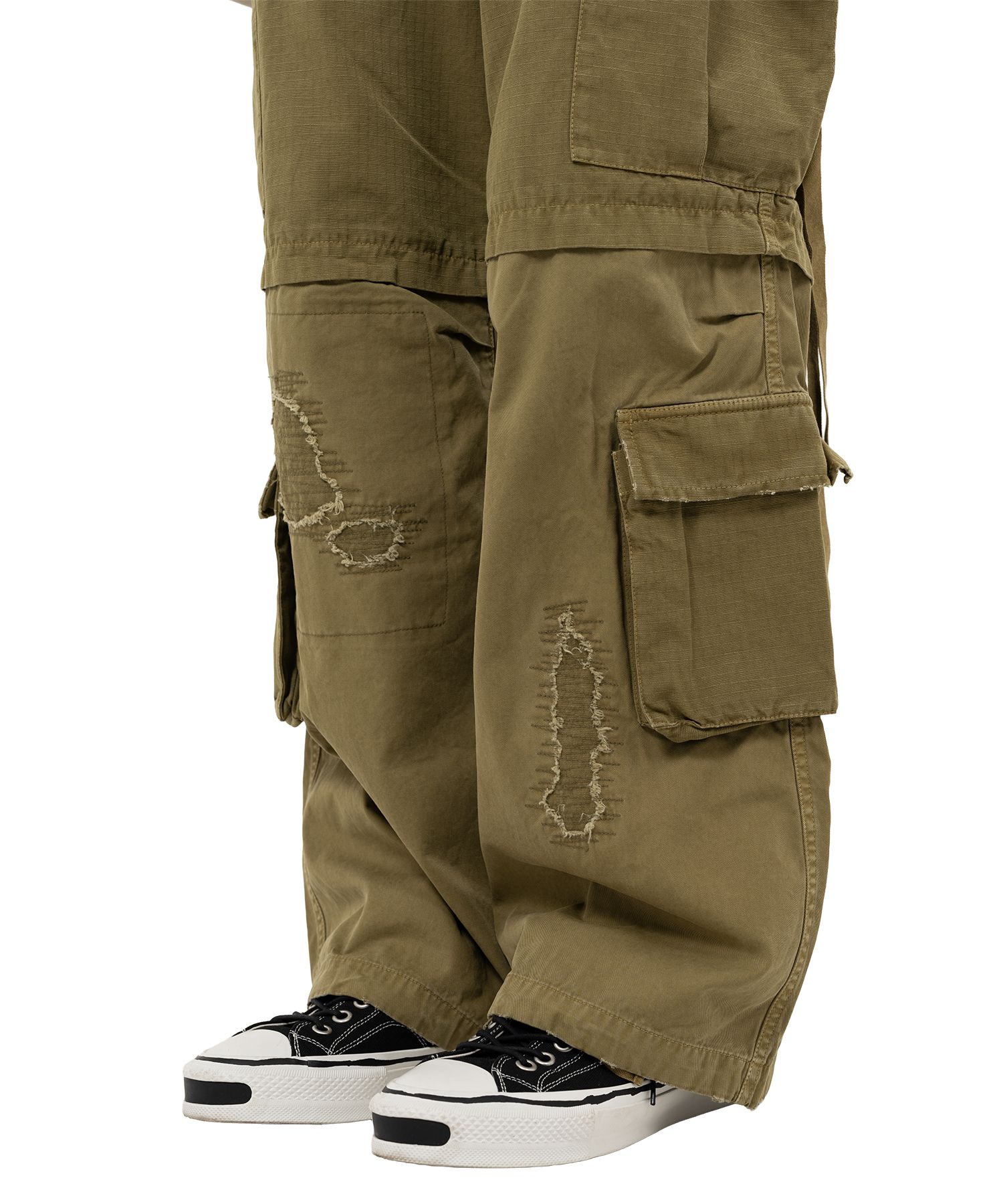 Repaired Ripstop Fatigue Pants