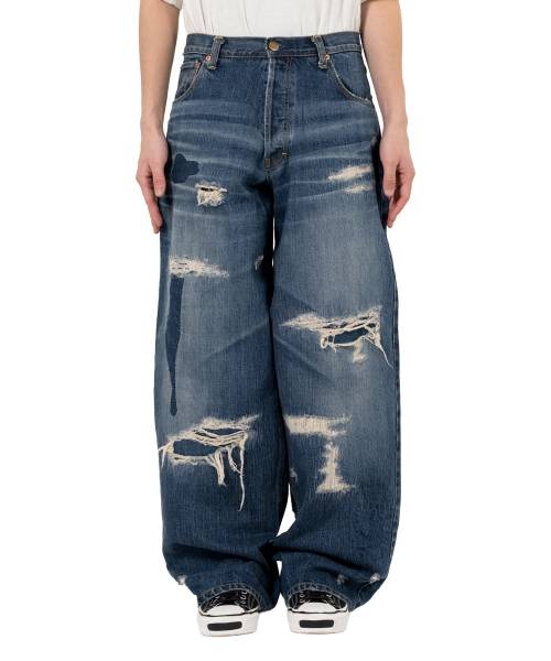 BORO Super Baggy Denim Pants
