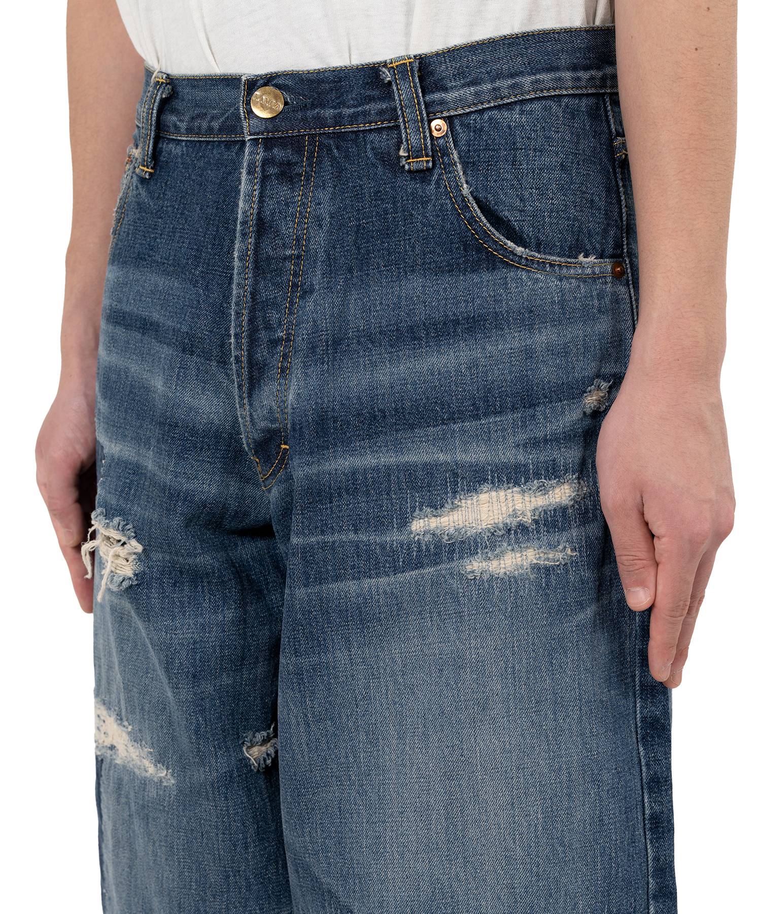 BORO Super Baggy Denim Pants