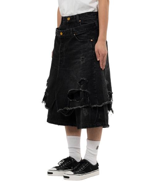 Docking Denim Shorts