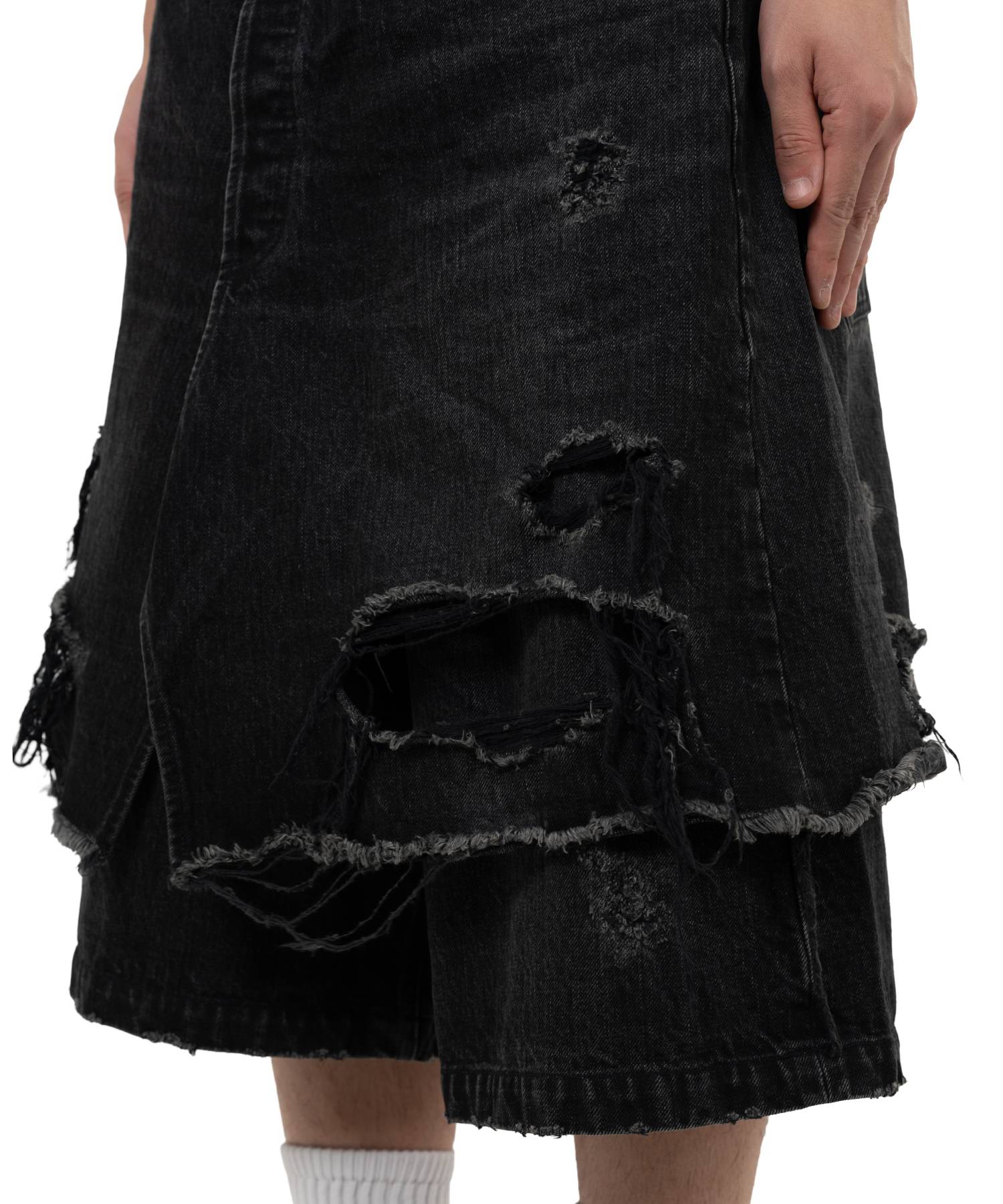 Docking Denim Shorts