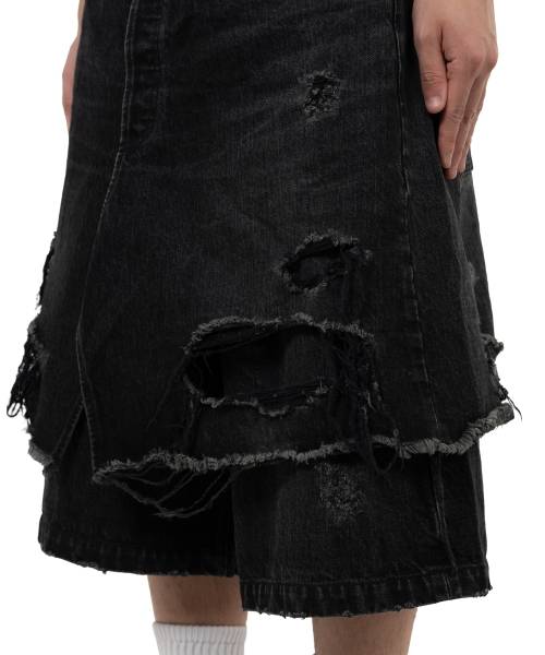 Docking Denim Shorts