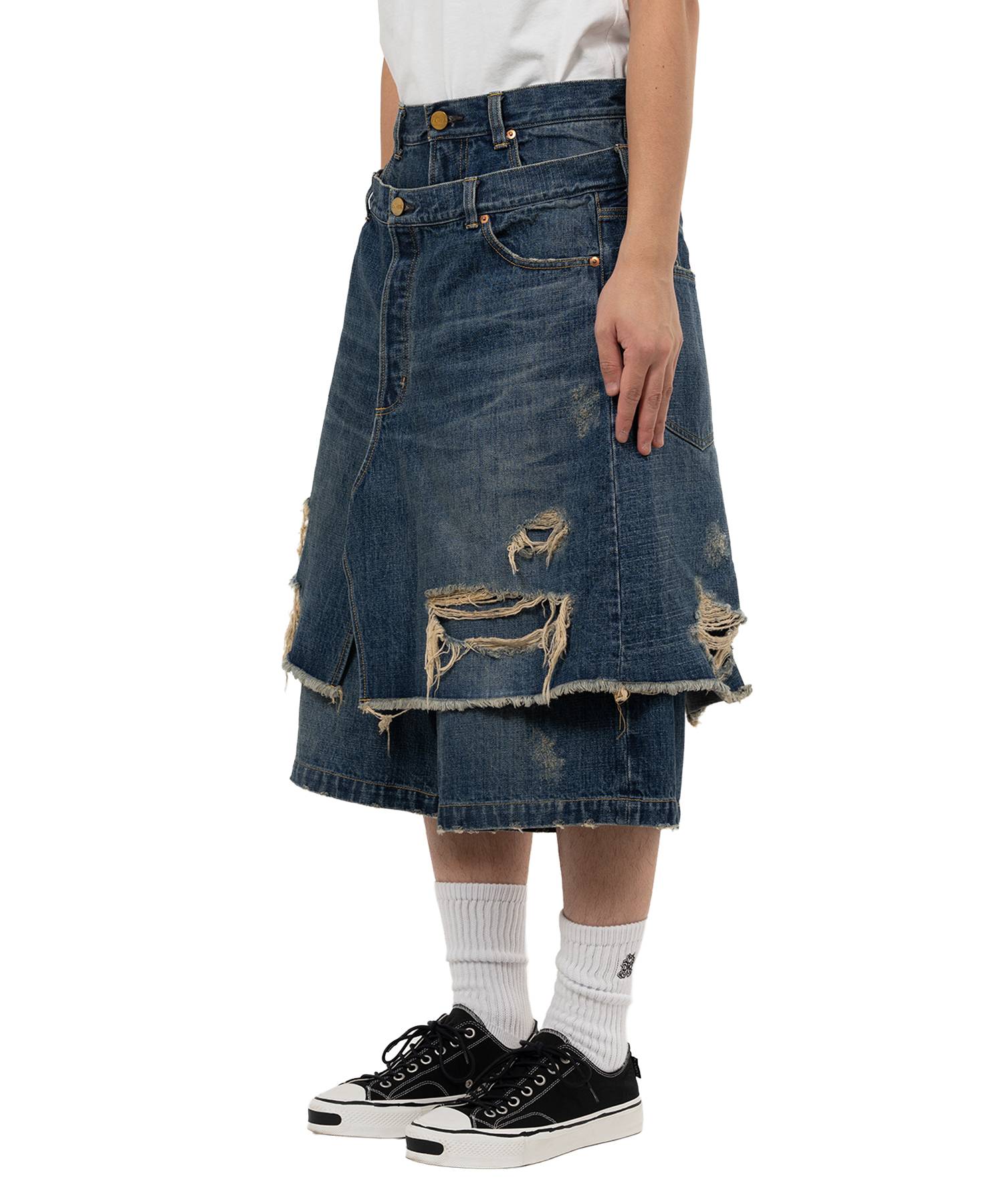 Docking Denim Shorts