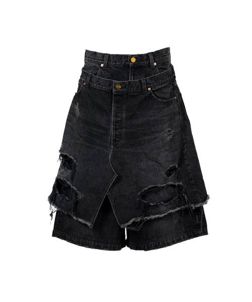 Docking Denim Shorts