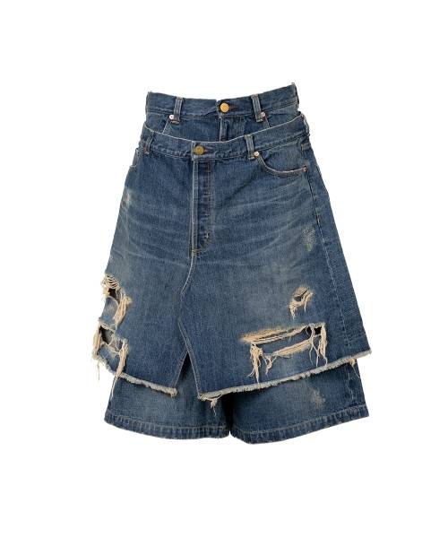 Docking Denim Shorts