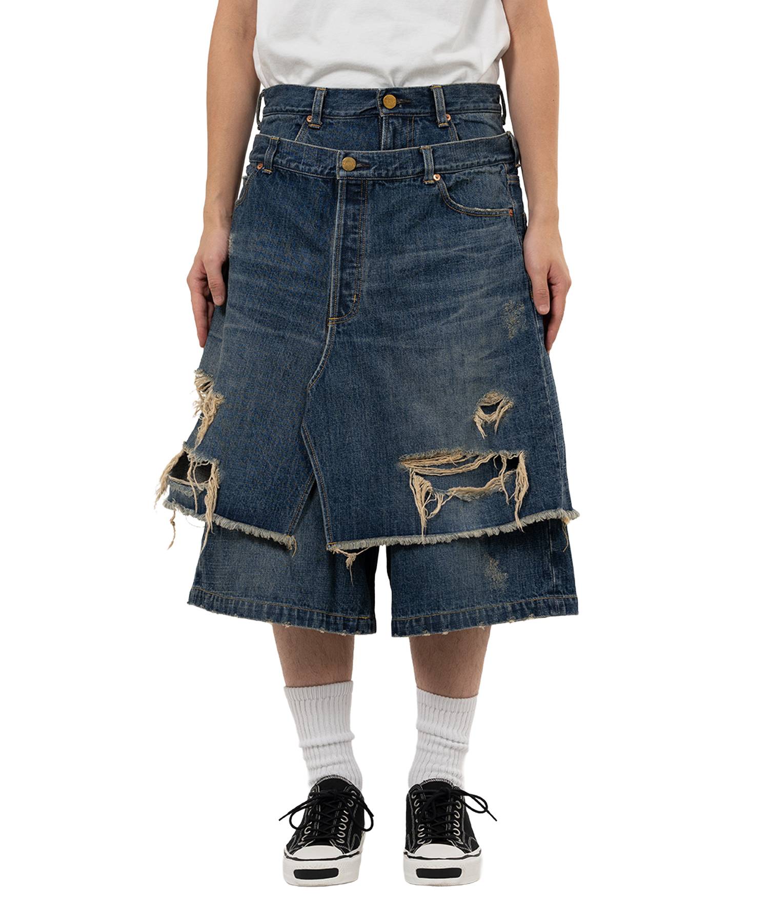 Docking Denim Shorts