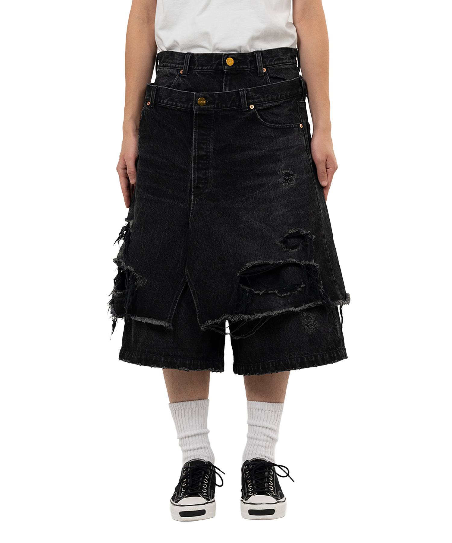 Docking Denim Shorts