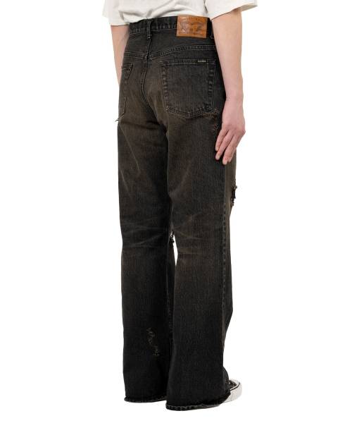 Bootcut Wide Denim Pants