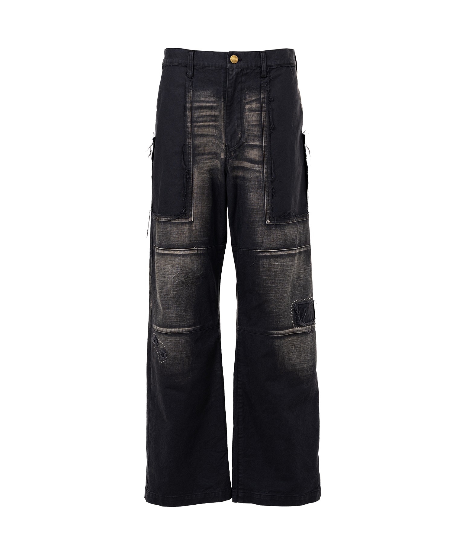 Repaired Serge Work Pants