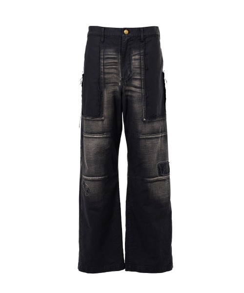 Repaired Serge Work Pants