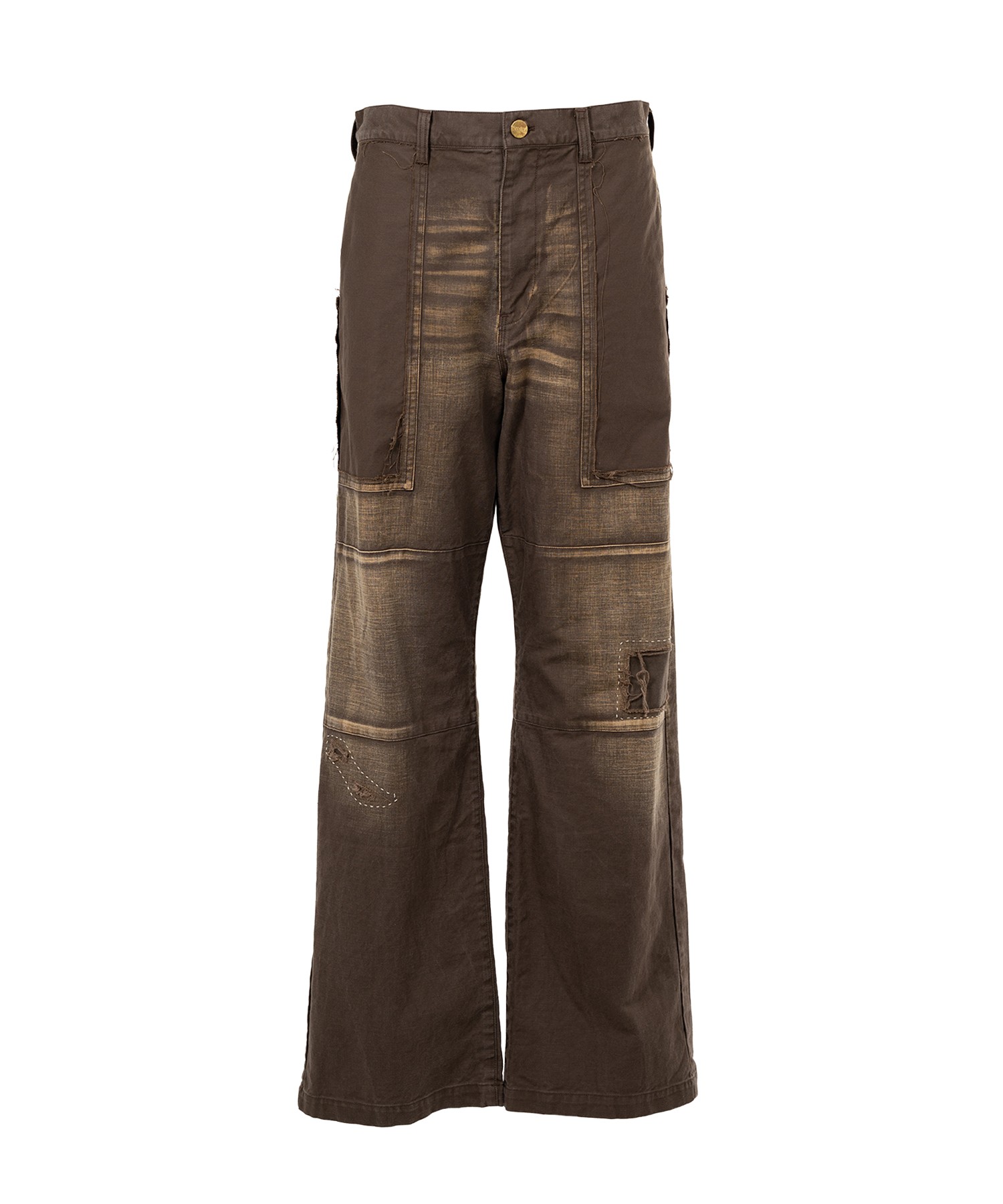 Repaired Serge Work Pants