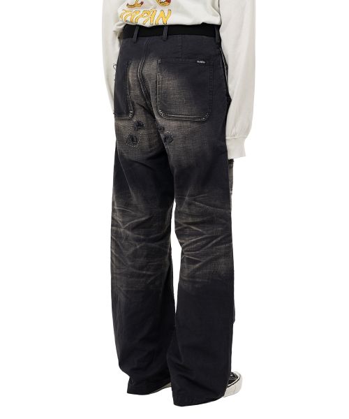 Repaired Serge Work Pants