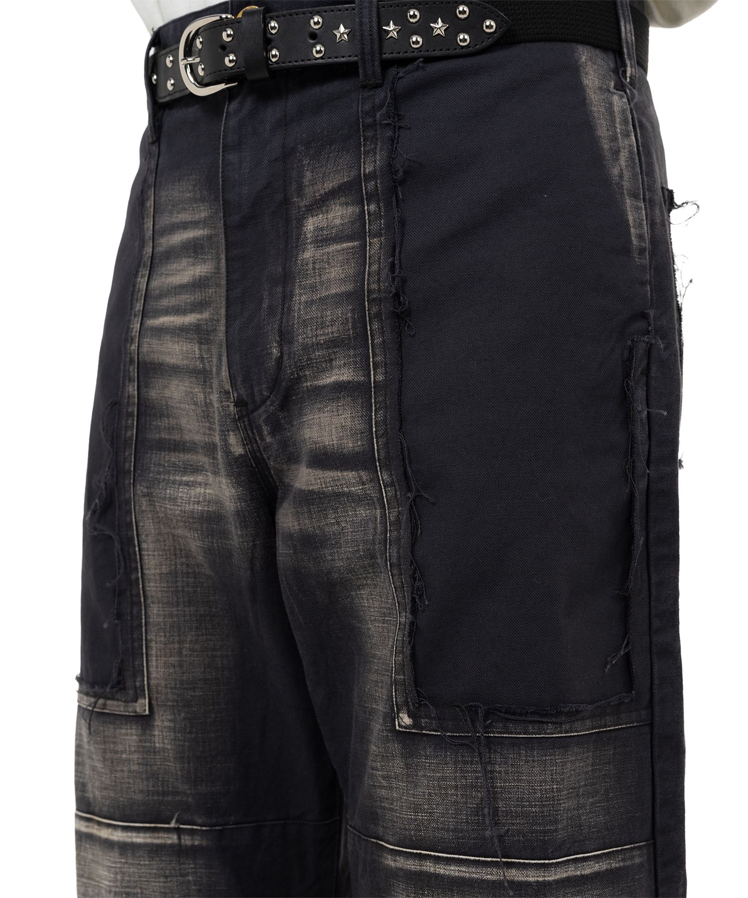 Repaired Serge Work Pants