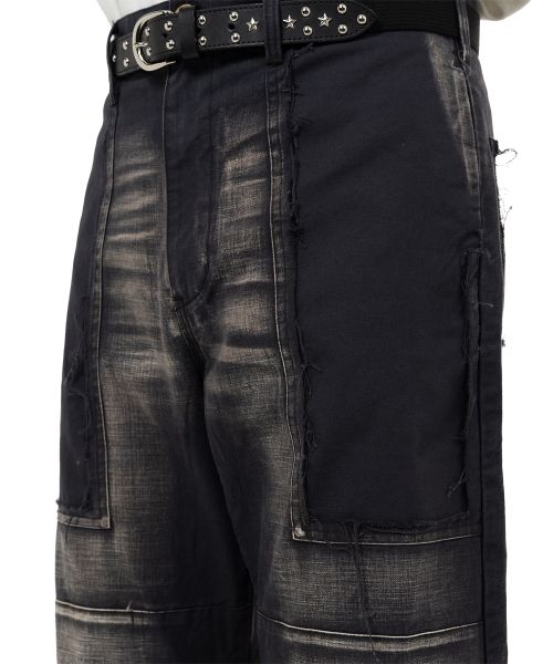 Repaired Serge Work Pants