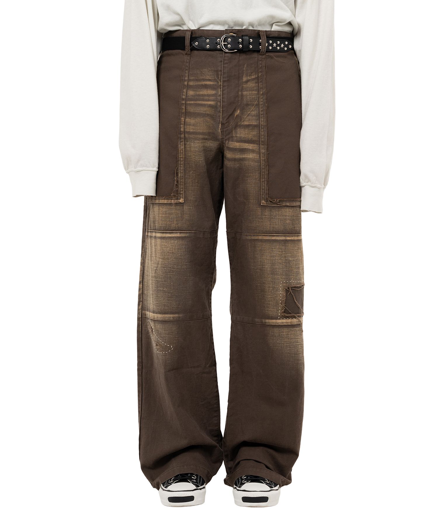 Repaired Serge Work Pants