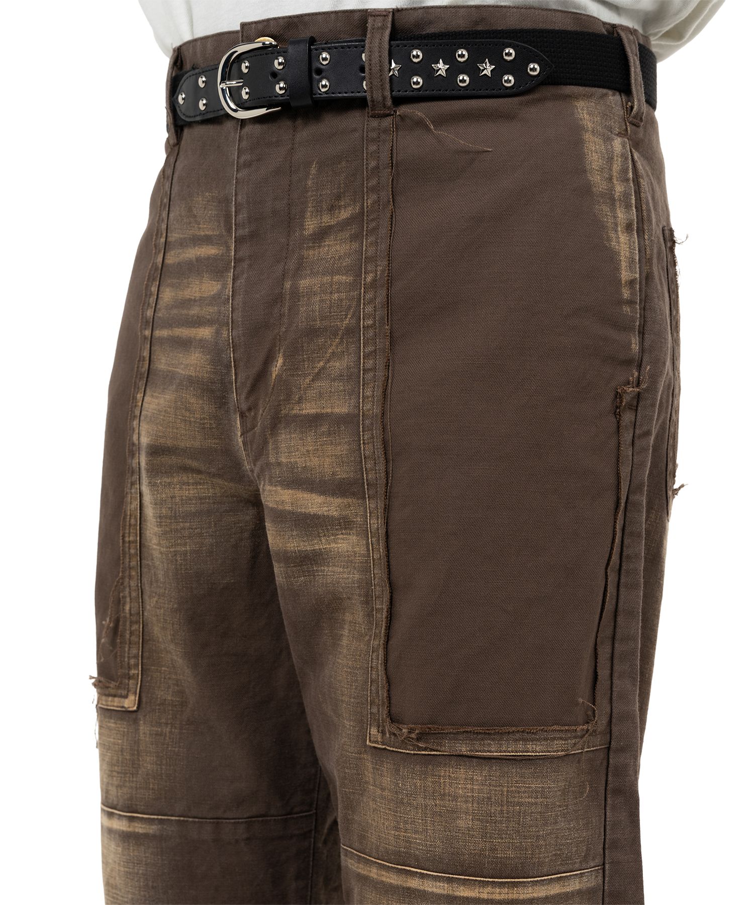 Repaired Serge Work Pants