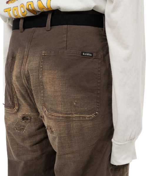 Repaired Serge Work Pants