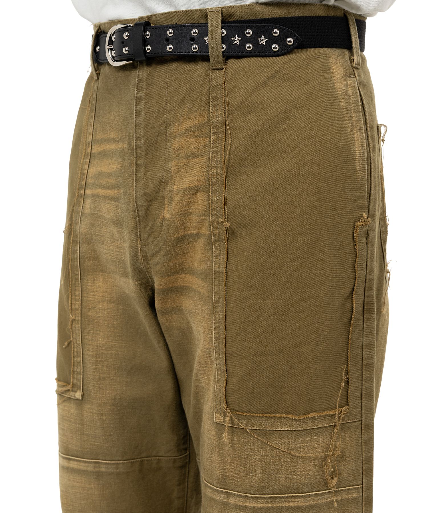 Repaired Serge Work Pants