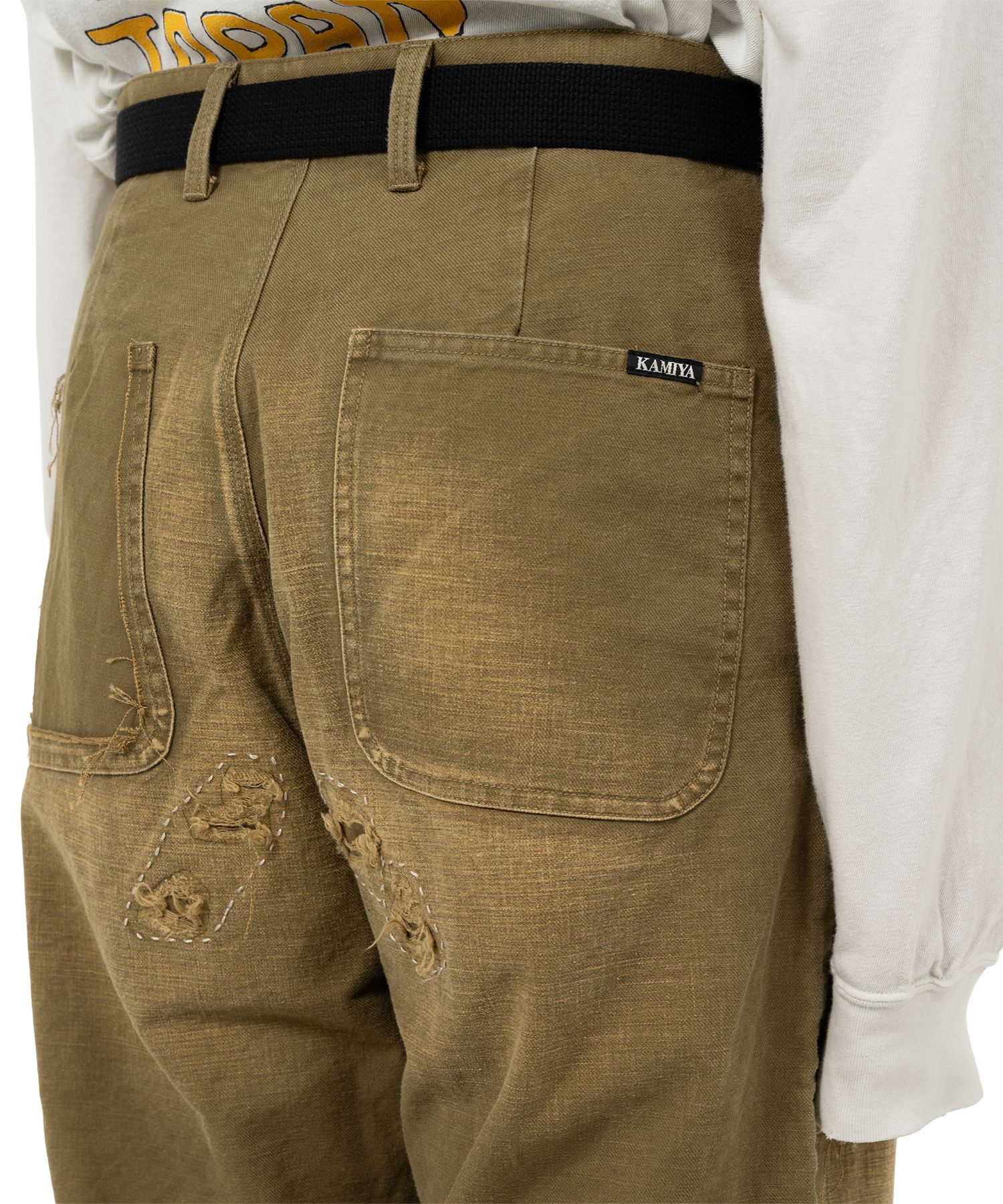 Repaired Serge Work Pants