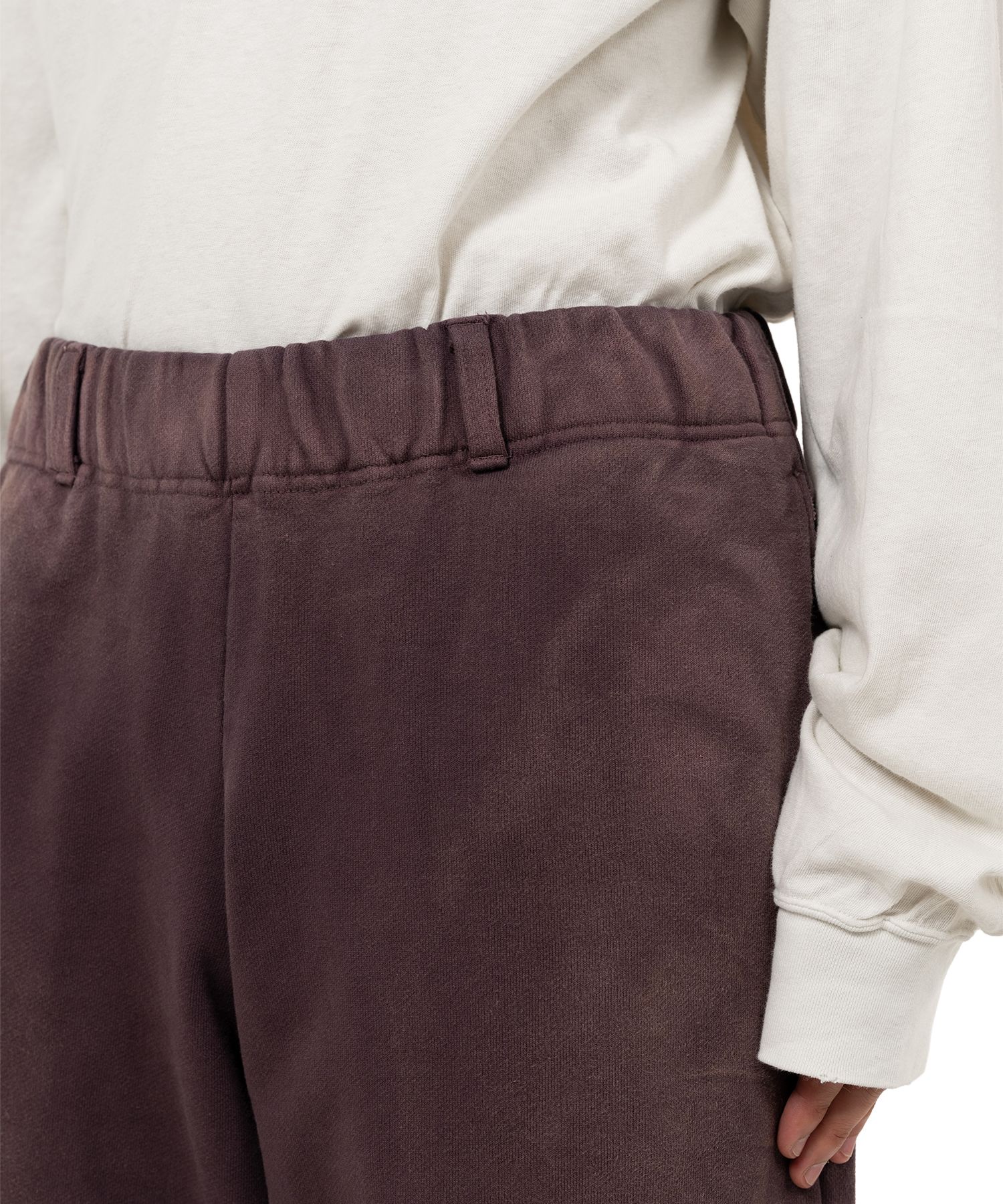 “Skull Flame” Distressed Sweat Pants