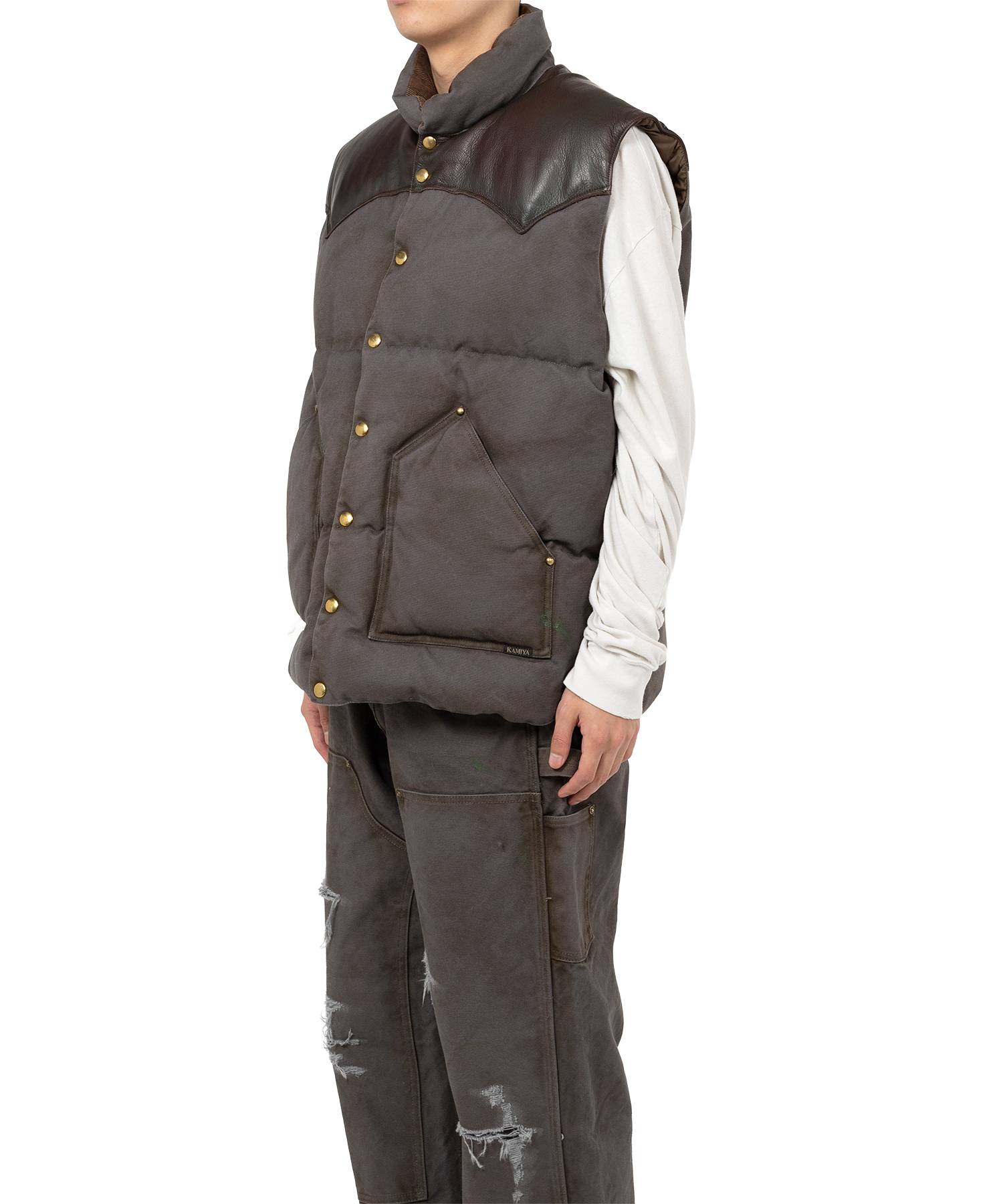 "Rocky Mountain Featherbed x KAMIYA "Duck Down Vest