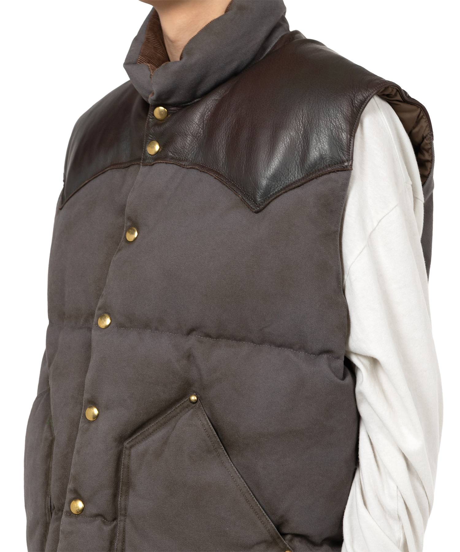 "Rocky Mountain Featherbed x KAMIYA "Duck Down Vest