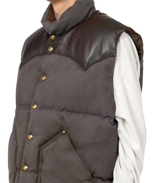 "Rocky Mountain Featherbed x KAMIYA "Duck Down Vest