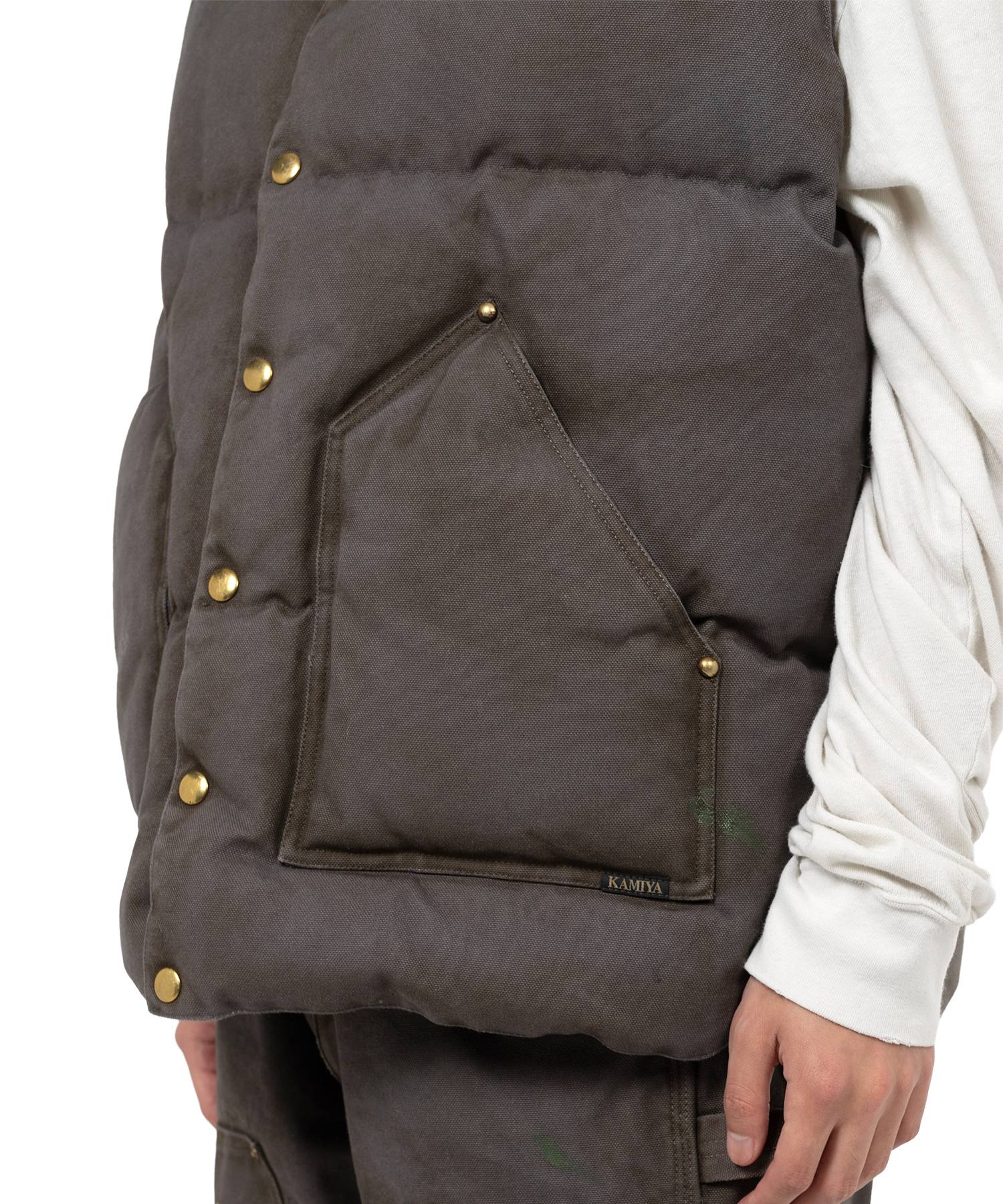 "Rocky Mountain Featherbed x KAMIYA "Duck Down Vest