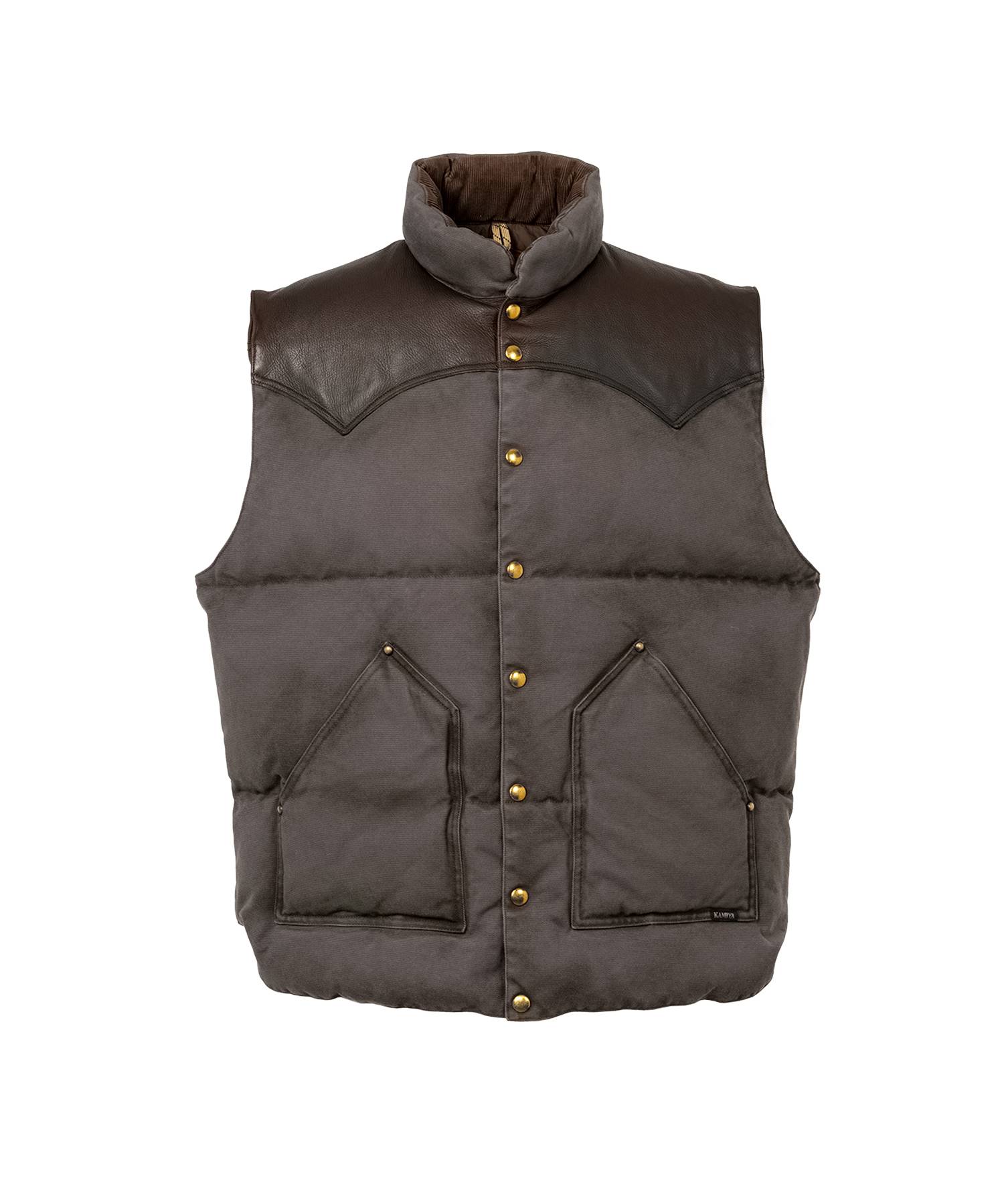 "Rocky Mountain Featherbed x KAMIYA "Duck Down Vest